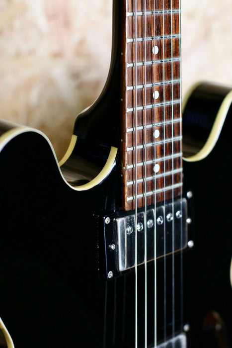 2009 Epiphone 335 Dot in Black - Pre-owned