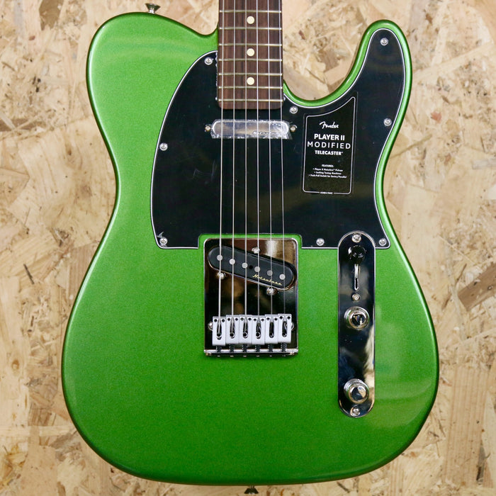 B-Stock - Fender Player II Modified Telecaster®, Rosewood Fingerboard, Harvest Green Metallic w/Fender Gigbag