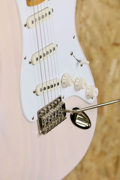 2024 Fender Squier Classic Vibe '50s Stratocaster®, Maple Fingerboard, White Blonde - Pre-owned