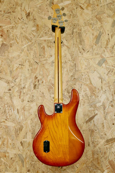 1980's Ernie Ball Music Man Stingray Bass Guitar in Honeyburst - Pre-owned