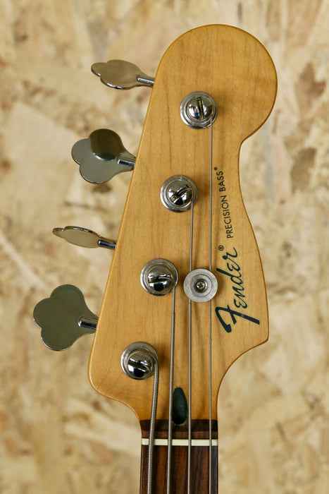 2010 Fender Standard Precision Bass Guitar in Brown Sunburst - Pre-owned