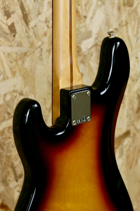2010 Fender Standard Precision Bass Guitar in Brown Sunburst - Pre-owned