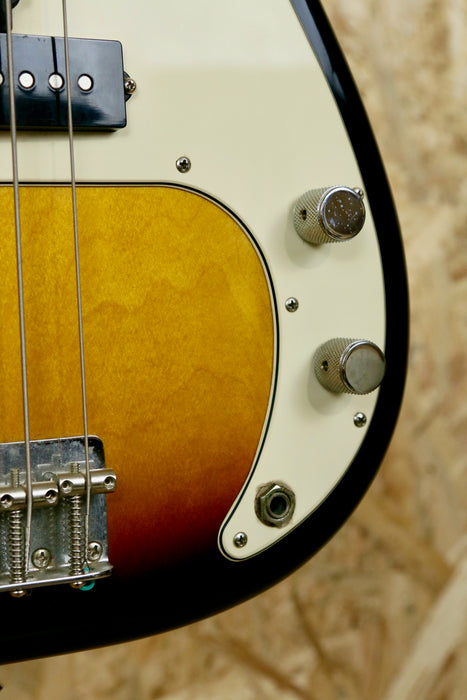 2010 Fender Standard Precision Bass Guitar in Brown Sunburst - Pre-owned