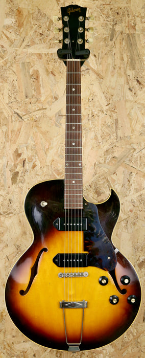 1965 Gibson ES-125 TDC Thinline Dual P90 in Sunburst w/Hiscox Case - Pre-owned