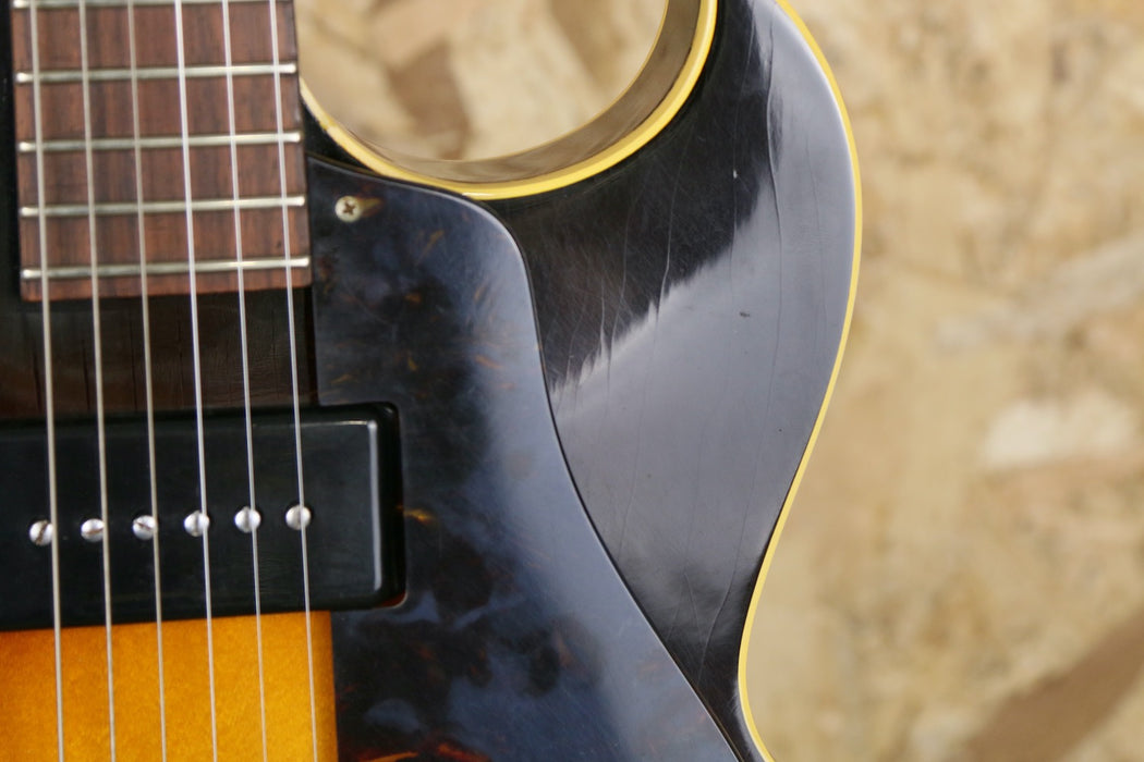 1965 Gibson ES-125 TDC Thinline Dual P90 in Sunburst w/Hiscox Case - Pre-owned