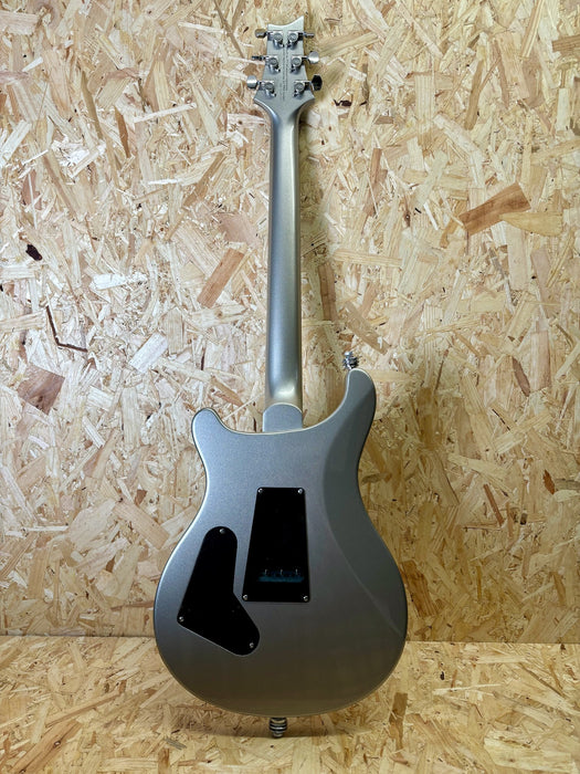 2014 PRS SE Standard 24 Metallic Silver w/Bag + Coil Split - Pre-Owned