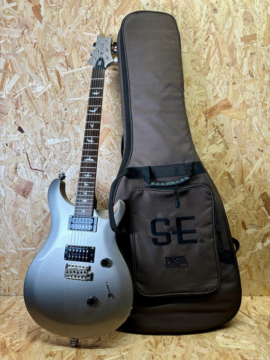 2014 PRS SE Standard 24 Metallic Silver w/Bag + Coil Split - Pre-Owned