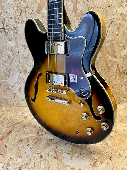 Pre-owned 2016 Epiphone Sheraton II Pro VS - Vintage Sunburst