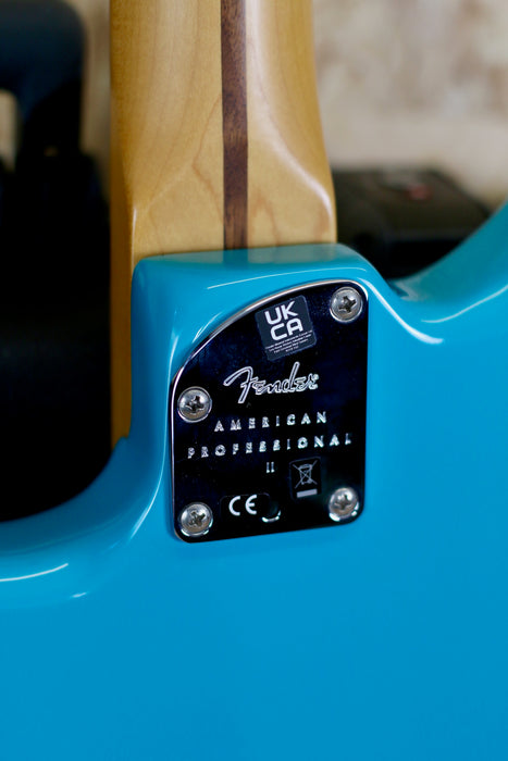 2021 Fender Jazzmaster Professional II in Miami Blue w/OHSC - Pre-owned