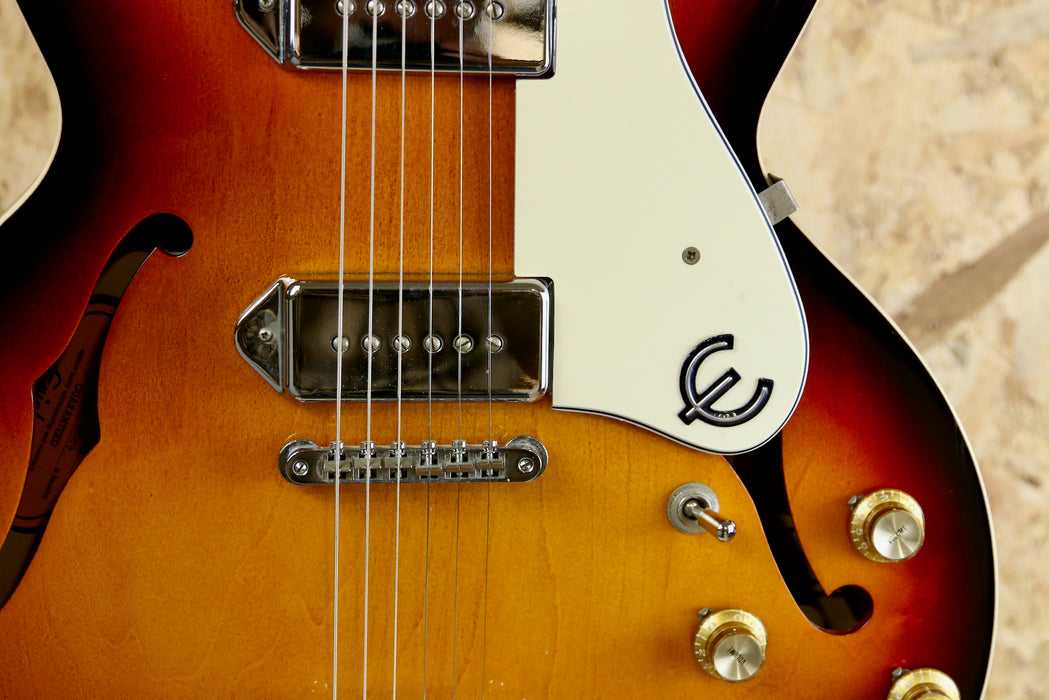 1997 Epiphone Casino VC Vintage Re-issue - Peerless in Sunburst - Pre-owned