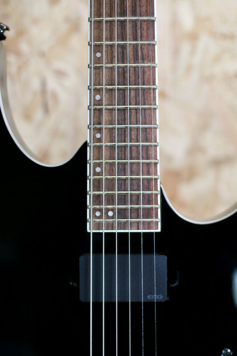 Ibanez RGIB21 Iron Label Baritone in Black - Pre-Owned