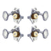 Grover U99 Series Sta-Tite Ukulele Pegs (Set of 4) ~ Chrome