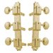 Grover 138 Sereies Deluxe Machineheads ~ 3+3 ~ Gold