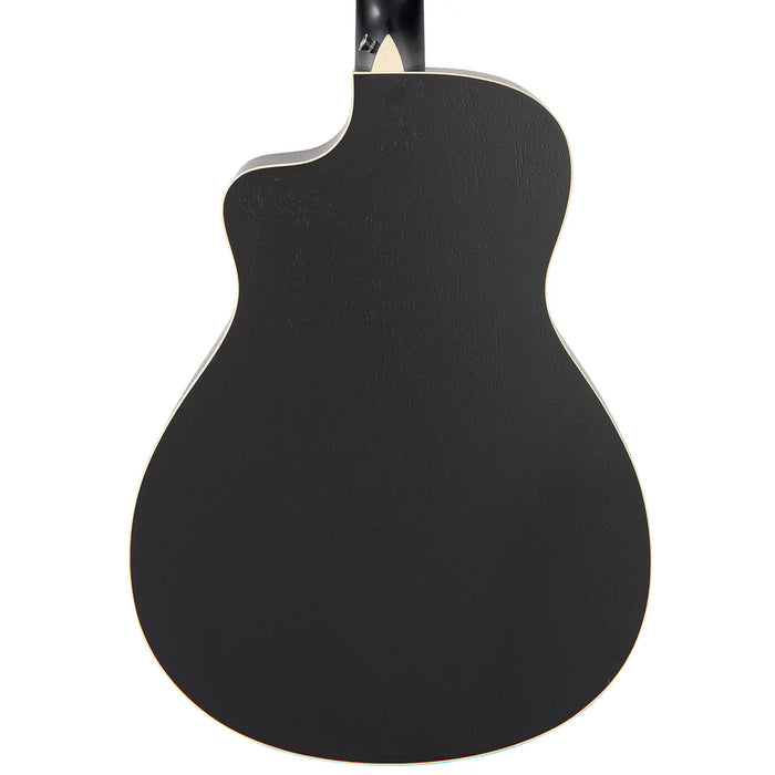 Vintage Pacific Coast Series Acoustic Guitar ~ Midnite Black
