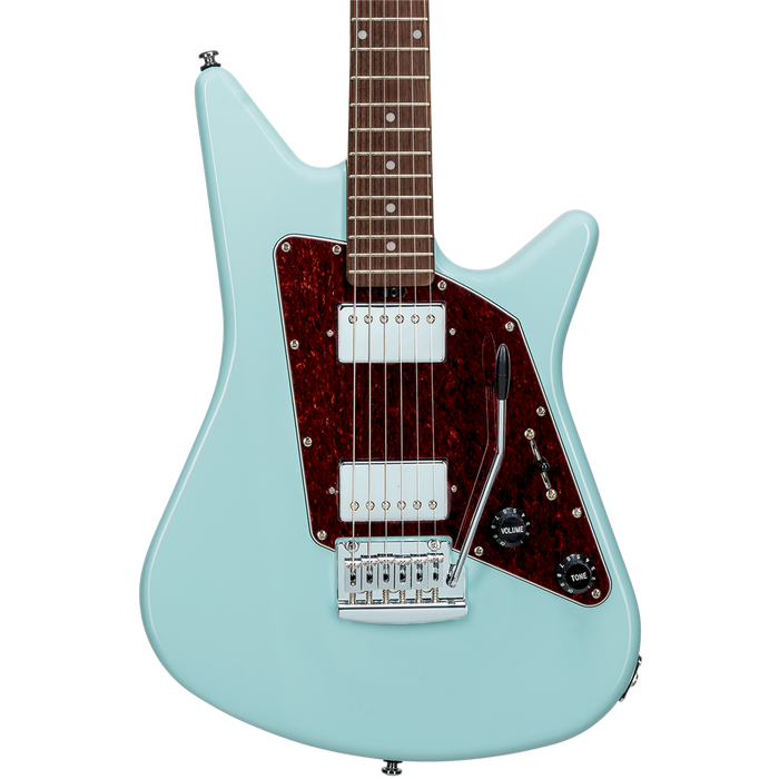 Sterling by Music Man "Albert Lee" Signature Model Electric Guitar - Daphne Blue MN - Guitar Warehouse