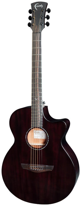 Faith Nexus Venus Cutaway Electro Acoustic - Cognac w/Gigbag