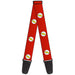 DC Comics Superhero THE FLASH Guitar Strap - Buckle Down - Guitar Warehouse