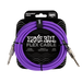 Ernie Ball Flex Instrument Cable - 10ft Purple - Guitar Warehouse