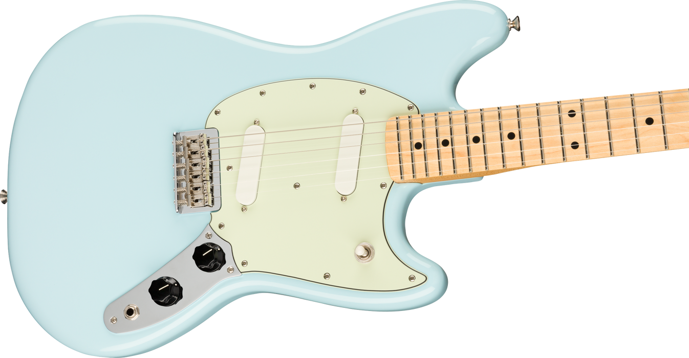 Fender Player Mustang®, Maple Fingerboard, Sonic Blue - Guitar Warehouse