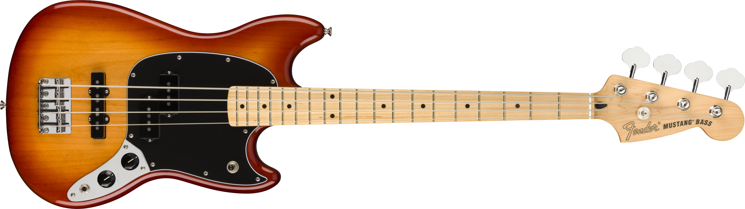 Fender Player Mustang® Bass PJ - Sienna Sunburst - Guitar Warehouse