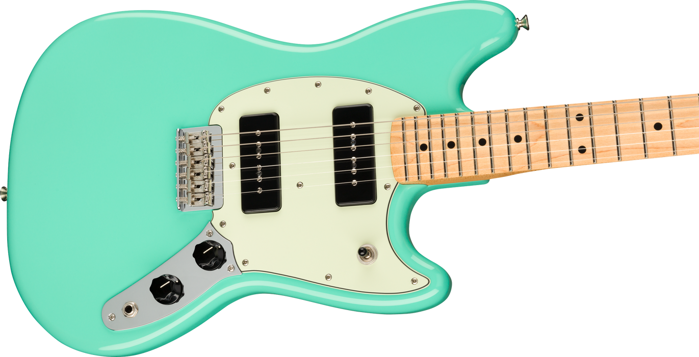 Fender Player Mustang® 90, Maple Fingerboard, Seafoam Green - Guitar Warehouse