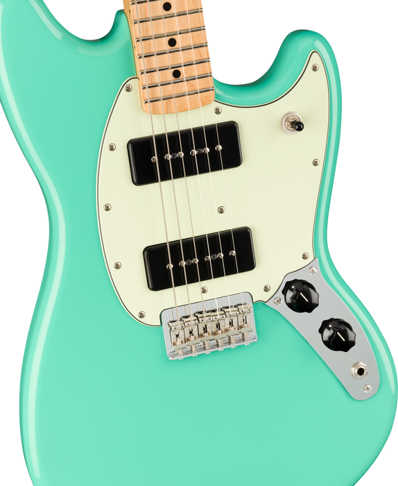 Fender Player Mustang® 90, Maple Fingerboard, Seafoam Green - Guitar Warehouse