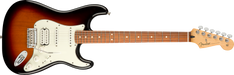 Fender Player Stratocaster® HSS, Pau Ferro Fingerboard, 3-Color Sunburst - Guitar Warehouse