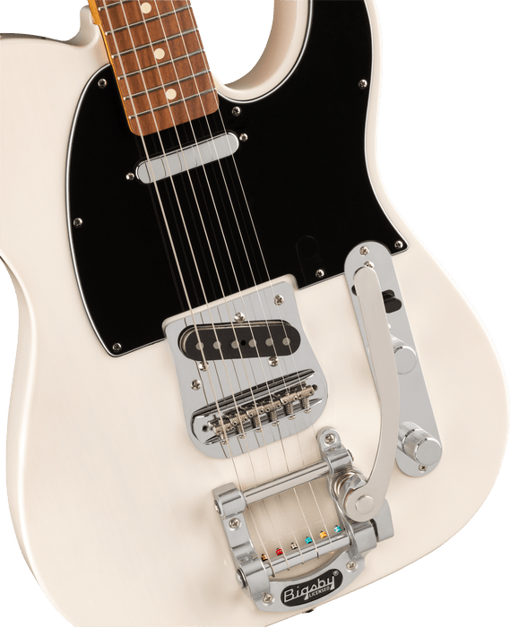 Fender Vintera '60s Telecaster Bigsby - White Blonde - Guitar Warehouse