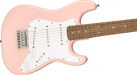 Fender Squier Mini Stratocaster®, Laurel Fingerboard, Shell Pink - Guitar Warehouse