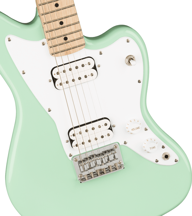 Fender Squier Mini Jazzmaster® HH, Maple Fingerboard, Surf Green - Guitar Warehouse