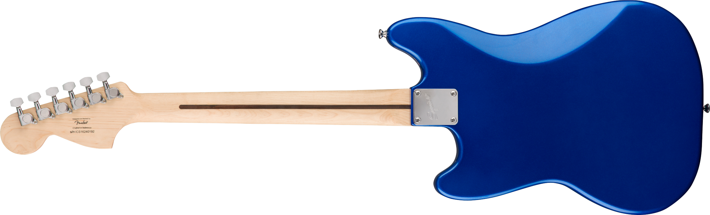 Fender Squier Bullet® Mustang® HH, Laurel Fingerboard, Imperial Blue - Guitar Warehouse