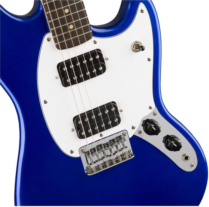 Fender Squier Bullet® Mustang® HH, Laurel Fingerboard, Imperial Blue - Guitar Warehouse