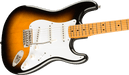 Fender Squier Classic Vibe '50s Stratocaster®, Maple Fingerboard, 2-Colour Sunburst - Guitar Warehouse