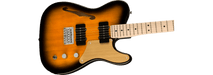 Fender Squier Paranormal Cabronita Telecaster® Thinline, Maple Fingerboard, Gold Anodized Pickguard, 2-Color Sunburst - Guitar Warehouse