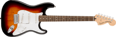 Fender Squier Affinity Series™ Stratocaster®, Laurel Fingerboard, White Pickguard, 3-Color Sunburst - Guitar Warehouse
