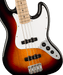 Fender Squier Affinity Series™ Jazz Bass®, Maple Fingerboard, White Pickguard, 3-Color Sunburst - Guitar Warehouse
