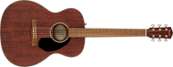 Fender CC-60S Concert All Mahogany, Walnut Fingerboard, Natural - Guitar Warehouse