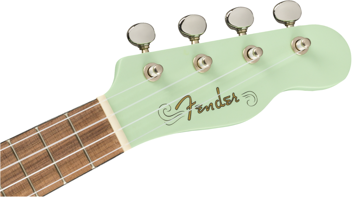 Fender Venice Soprano Ukulele Surf Green - Guitar Warehouse