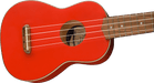 Fender Limited Edition Venice Soprano Ukulele - Fiesta Red - Guitar Warehouse