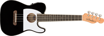 Fender Fullerton Tele® Concert Ukulele - Black - Guitar Warehouse