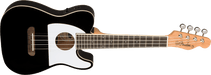 Fender Fullerton Tele® Concert Ukulele - Black - Guitar Warehouse