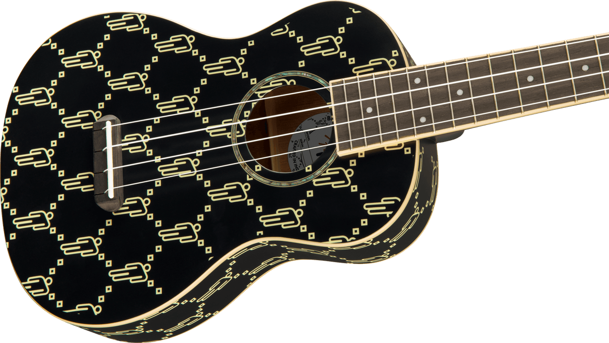 Fender Billie Eilish Signature Ukulele Concert - Blohsh™ Logo - Guitar Warehouse