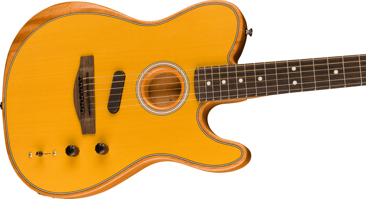 Fender Acoustasonic® Player Telecaster®, Rosewood Fingerboard, Butterscotch Blonde - Guitar Warehouse