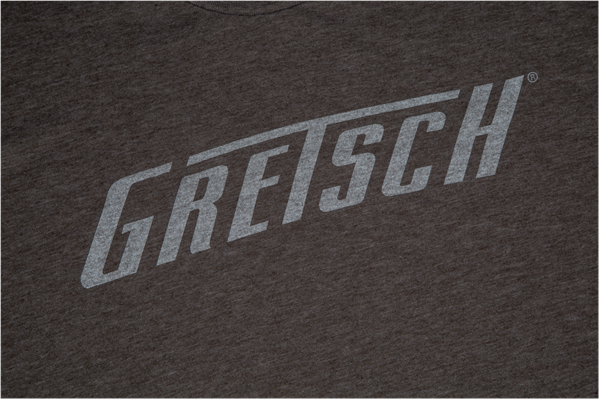 Gretsch® Logo T-Shirt, Heather Gray - Guitar Warehouse