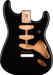 Fender Classic Series 60's Stratocaster® SSS Alder Body Vintage Bridge Mount, Black - Guitar Warehouse