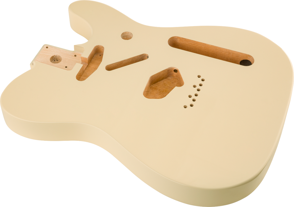 Fender Classic Series 60's Telecaster® SS Alder Body Vintage Bridge Mount, Olympic White - Guitar Warehouse