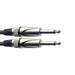 Stagg Deluxe Instrument Cable 6m (20ft) Straight to Straight Jack - Black - Guitar Warehouse