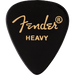 351 Shape Premium Picks, Heavy, Black, 12 Count - Guitar Warehouse