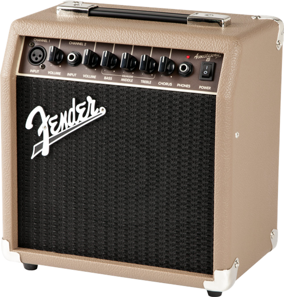 Fender Acoustasonic™ 15, Acoustic Guitar Combo 230V UK DS - Guitar Warehouse