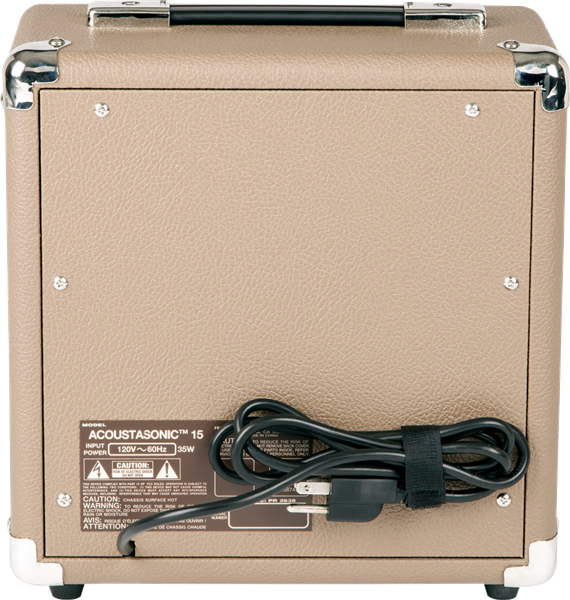 Fender Acoustasonic™ 15, Acoustic Guitar Combo 230V UK DS - Guitar Warehouse